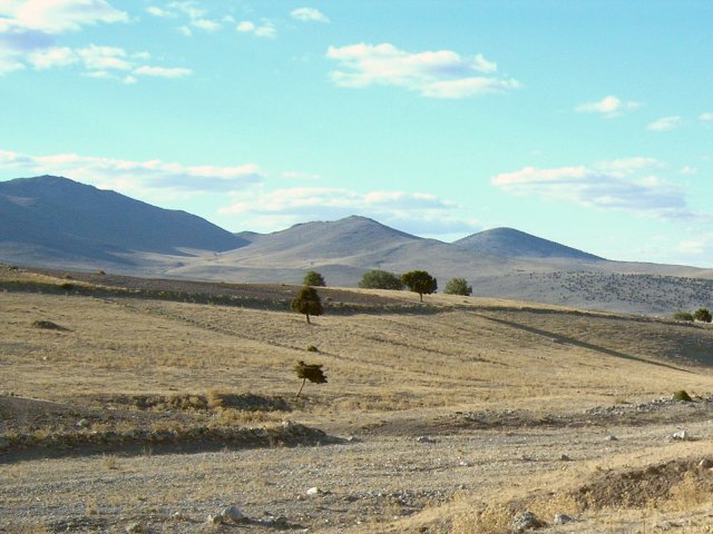 View towards confluence point