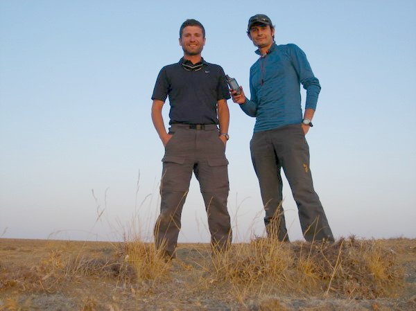 Team on the confluence point