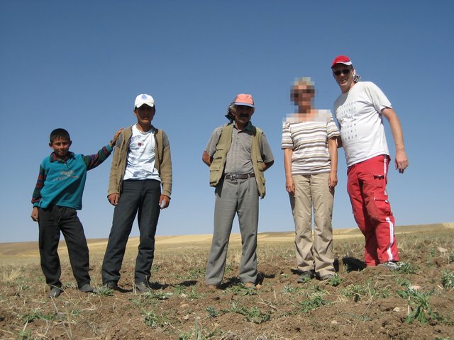 With Aykut Türkmen, Barış Türkmen, and Ziya Kale at the point