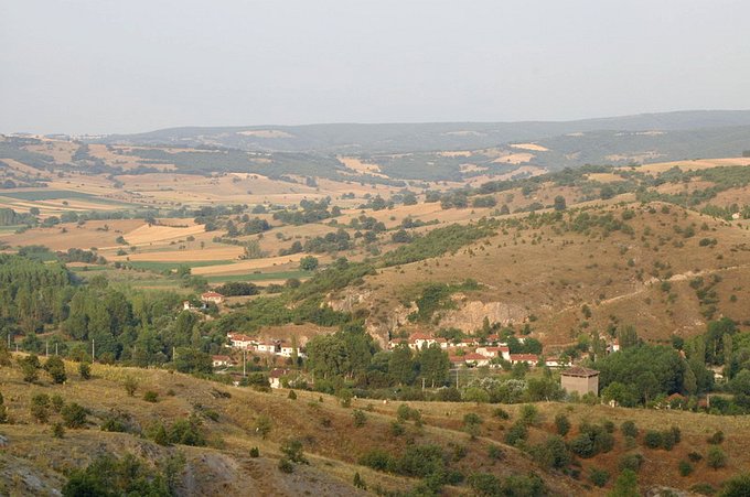 East view from intersection point