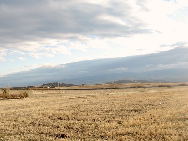 East view from confluence point