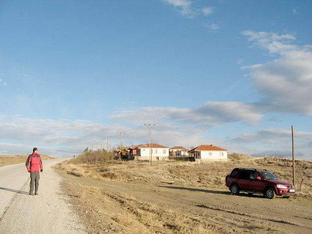 Yaylayurt Village near confluence point