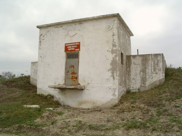 Drive down past this old building, which is not far from the CP