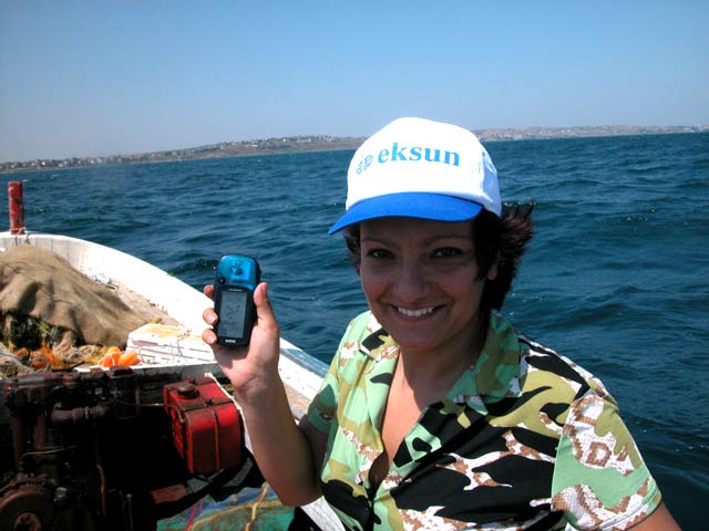 Saynur with GPS