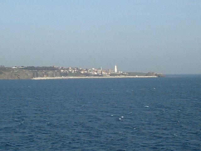 Türkeli, the small village at the northern entrance of the Bosporus