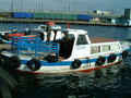 #10: Our ship Eğrisu in the Golden Horn in front of the Galata Bridge