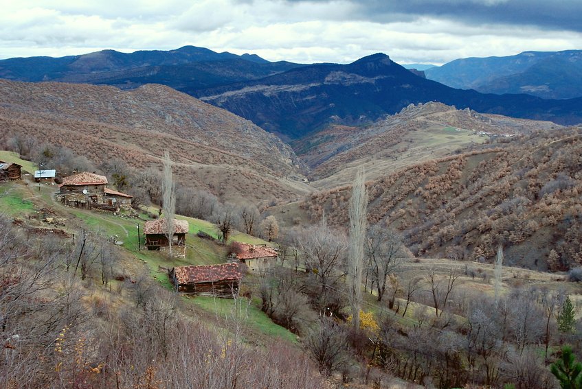 View of the confluence area