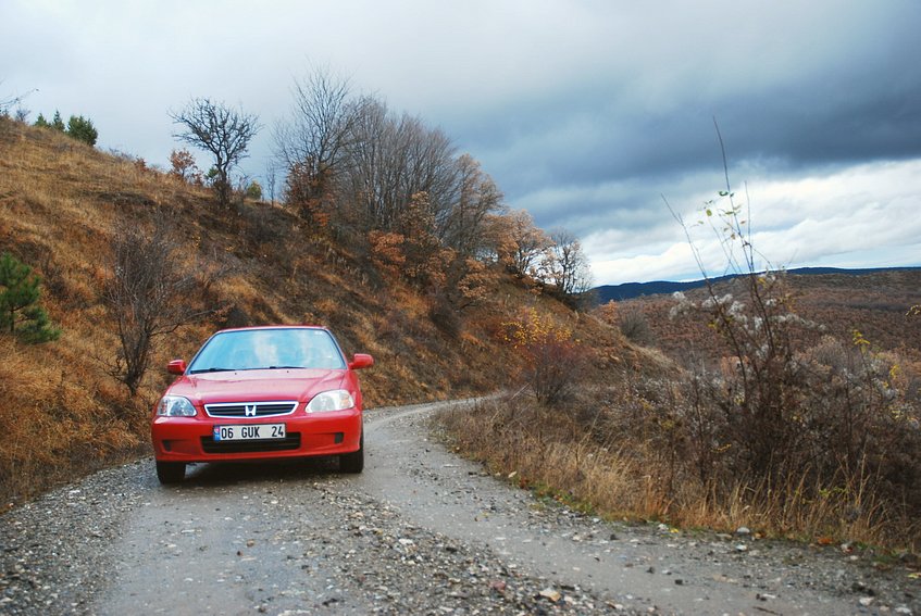 Farmland roads