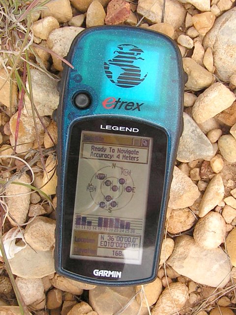 GPS reading