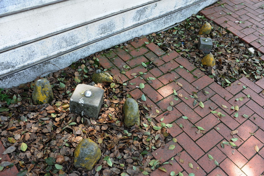 Close up view of the Geo Markers 