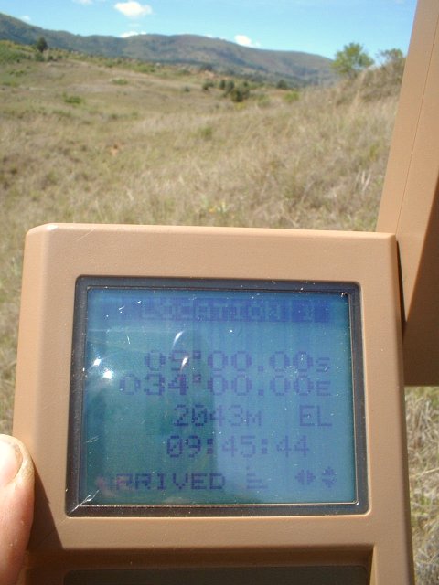 GPS reading