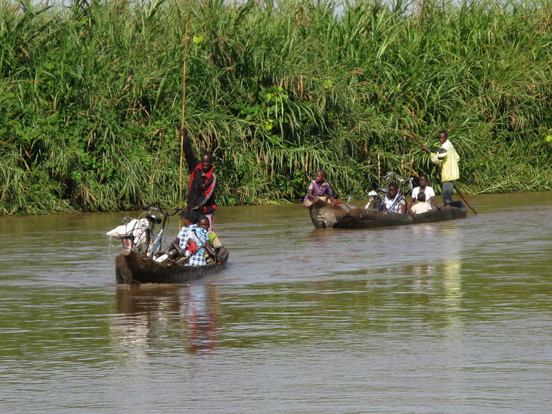 Ferries in action