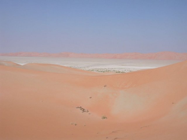 View north towards the airstrip.