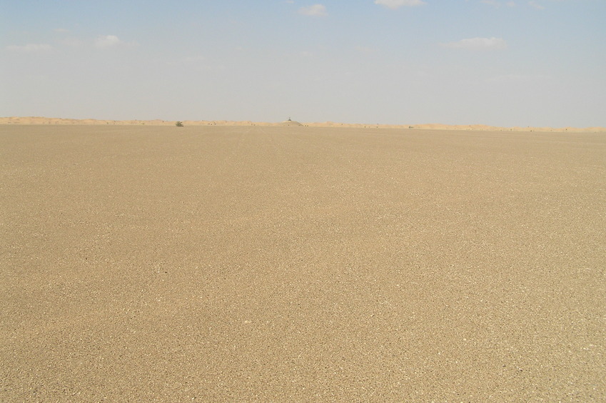 View to the north from the Confluence.