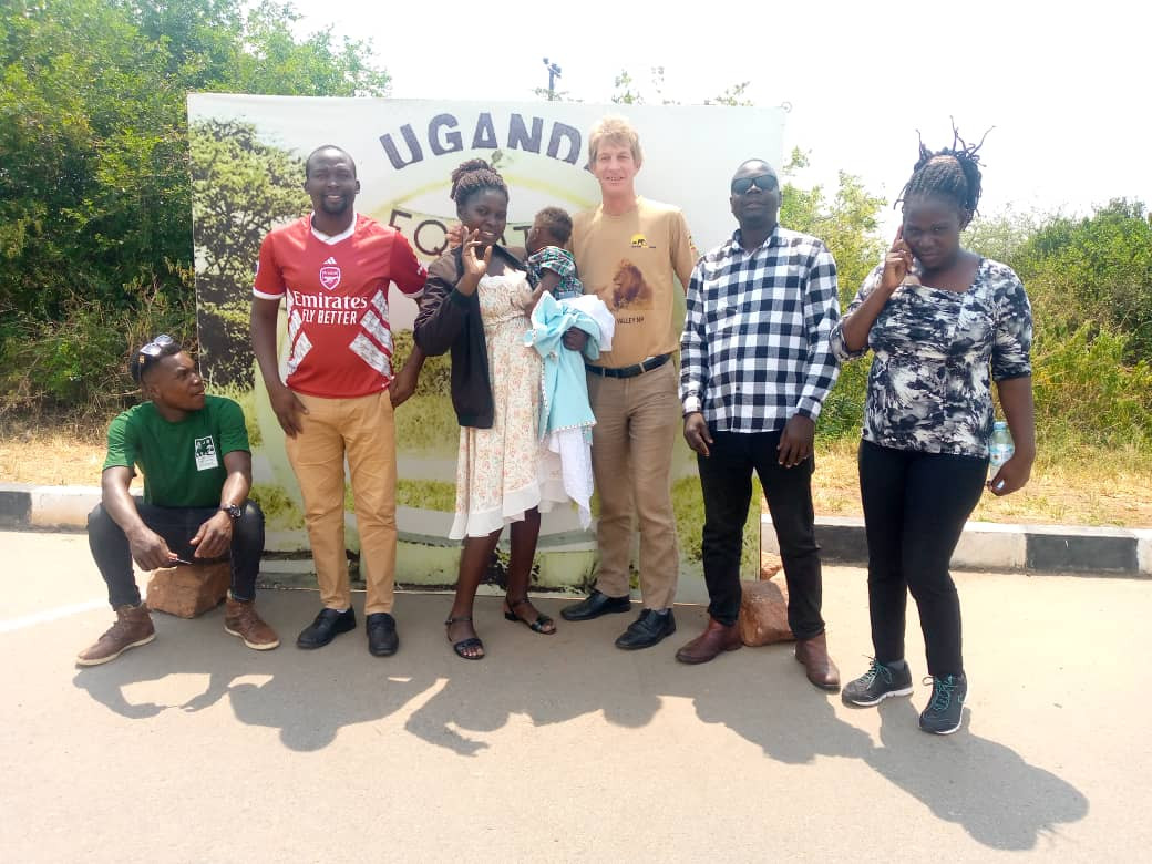 Team at the false equator crossing