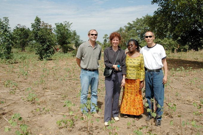 Three first-time Line Hunters and one first-time Africa Line Hunter (R)