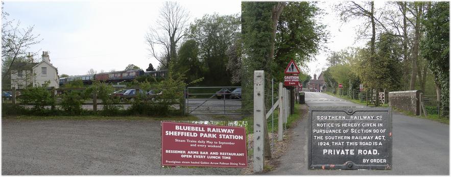 Bluebell railway station