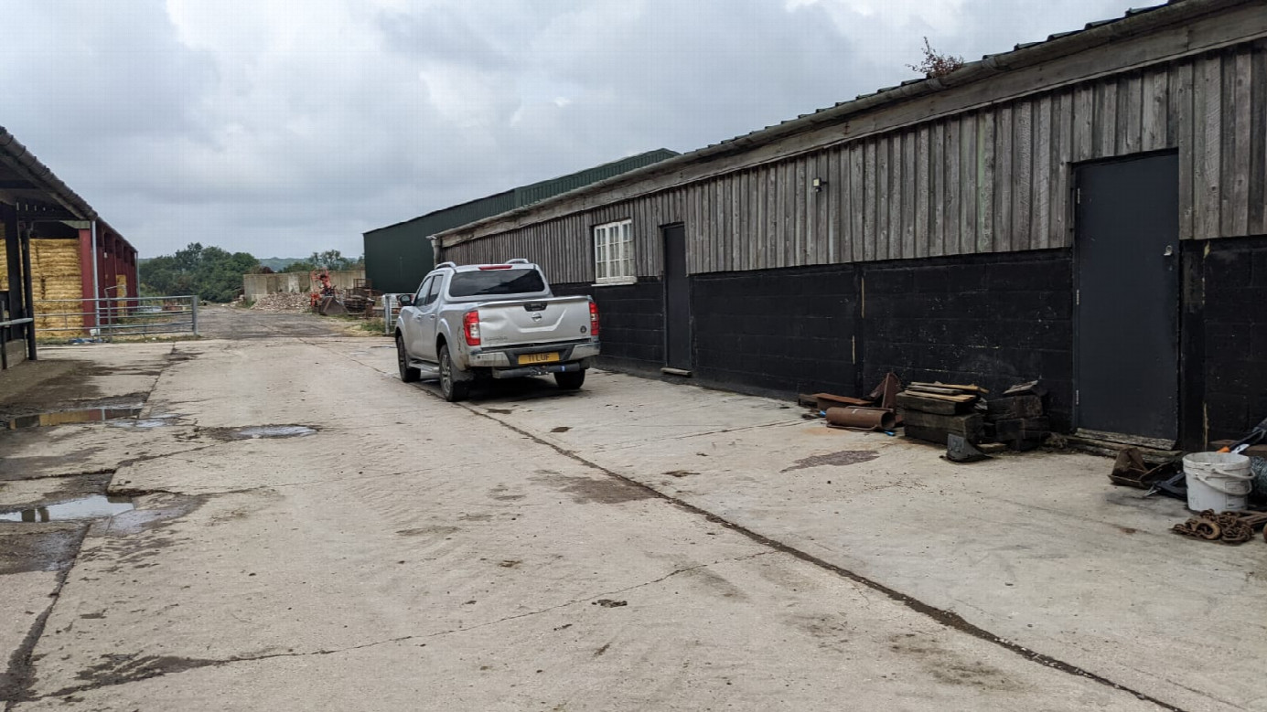 The Spot is just on the other side of the barn wall