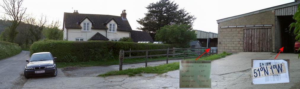 'BARROW HILL FARM' with GPS & indicators