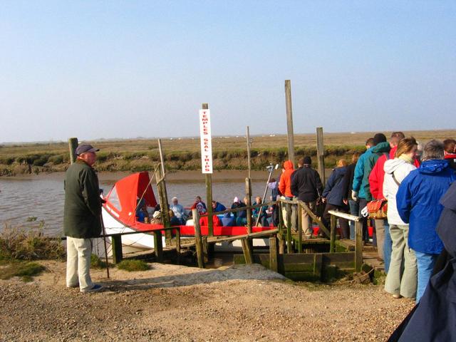 The Seal Boat Trip takes off