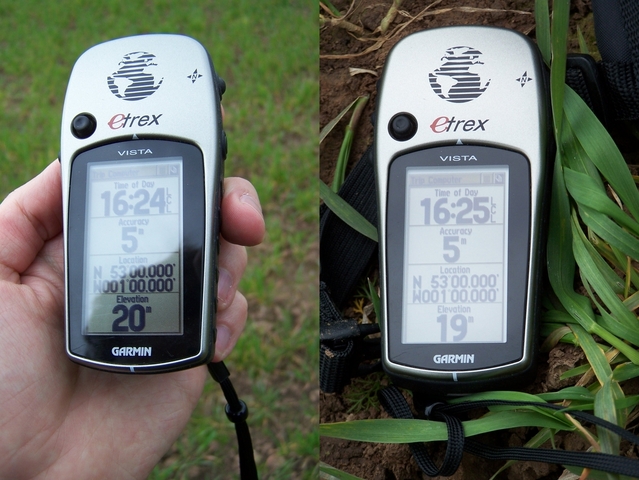 GPS readings