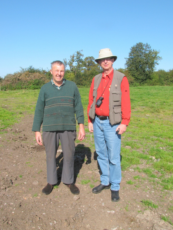 Mr. Ratcliff and Alan near the confluence.