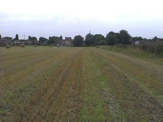 Looking to the West with a Scout Activity Centre on the horizon.