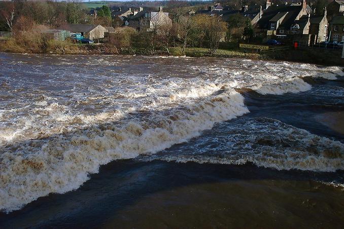 That cottage might get a bit wet....