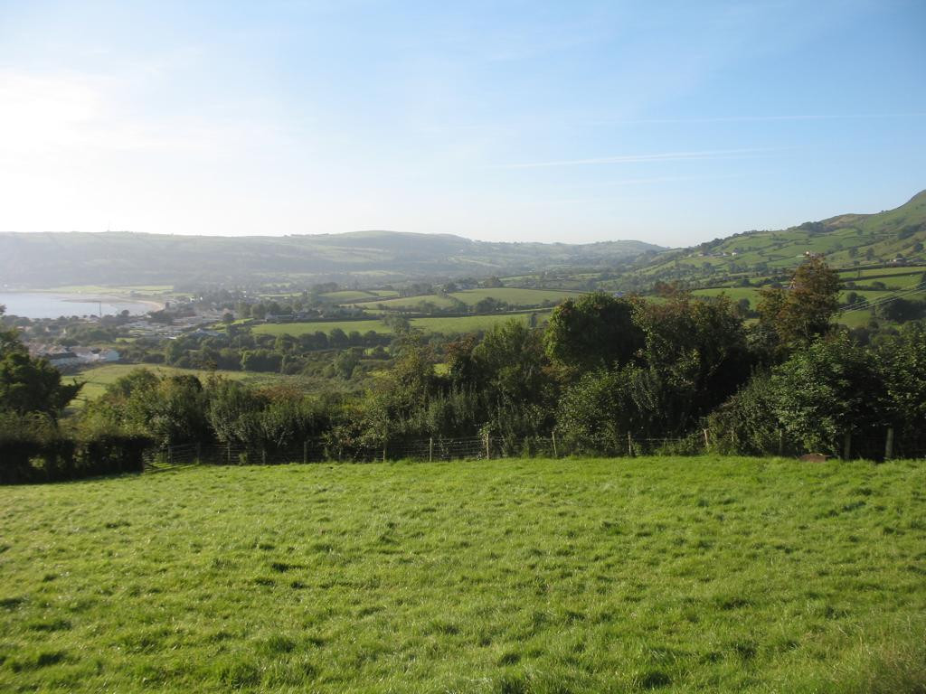 Süden; view south