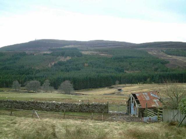 the view from the road to the confluence