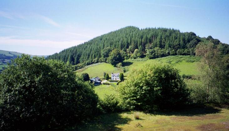 Wonderful view south across the valley