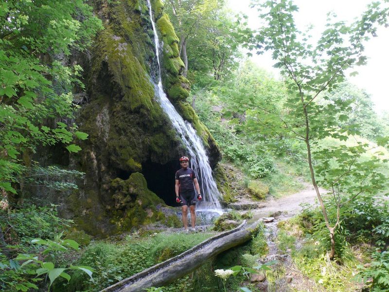 Водопад усадьбы Орловских/Waterfall in the park