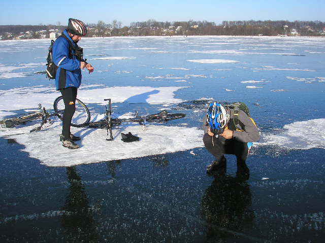 Zavadiv lake (we visited it on our journey)