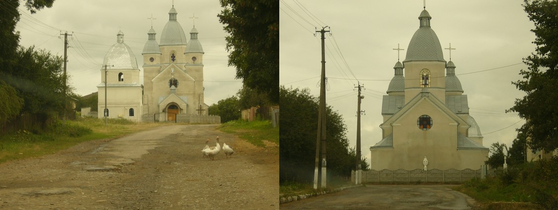 Church in Mervichi - Kościół w Mierzwicy