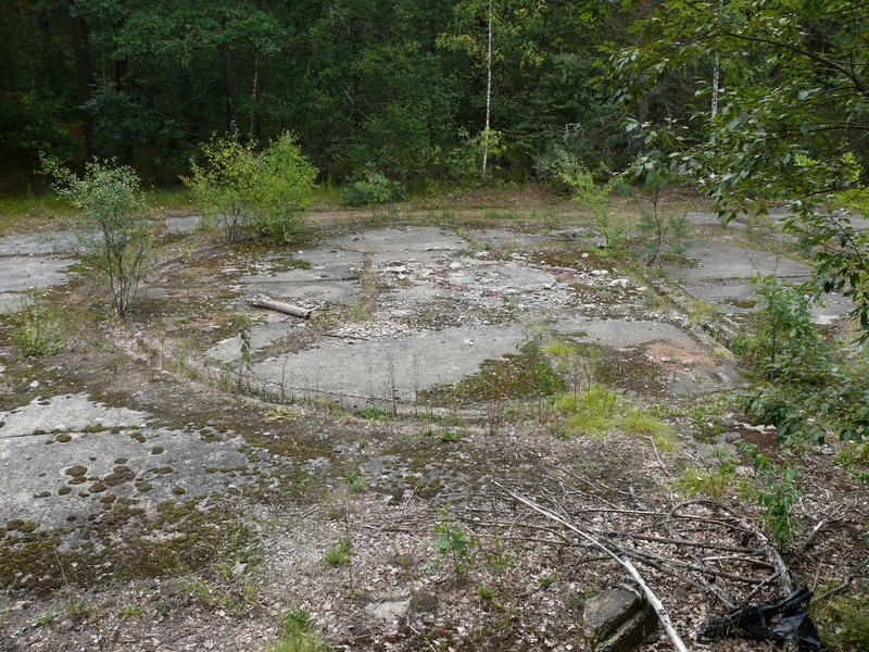 Место старта ракет на заброшенной ракетной части / Missile site at abandoned missile unit