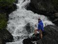 #3: Jon crossing Glacier Creek