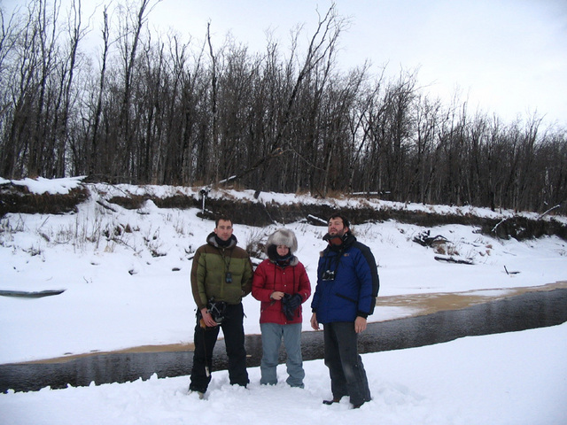 As close as we were going to get to the confluence