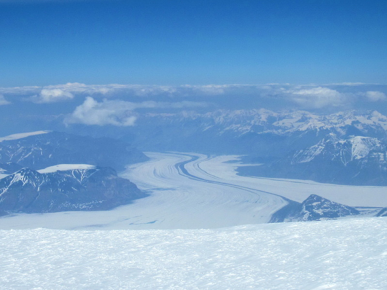 View with Mt. Blackburn