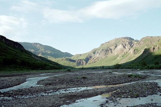 braided Boulder Creek