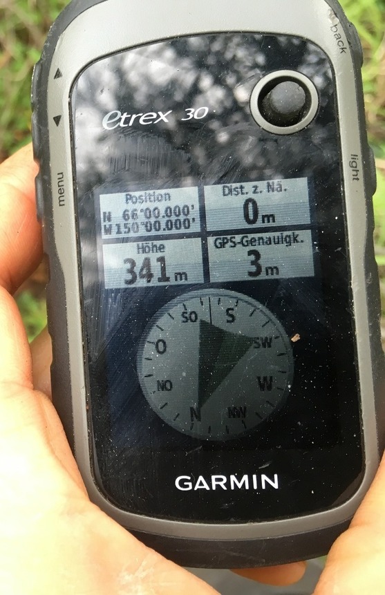 GPS reading