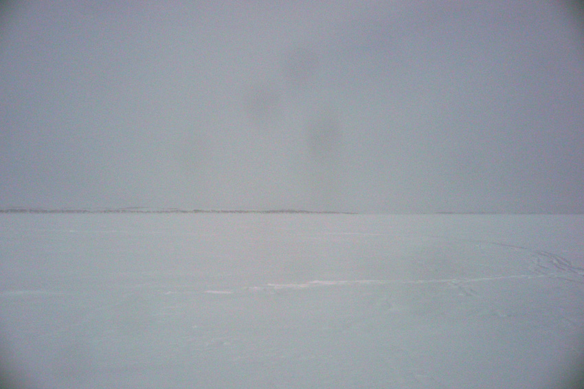 Looking north from confluence site.