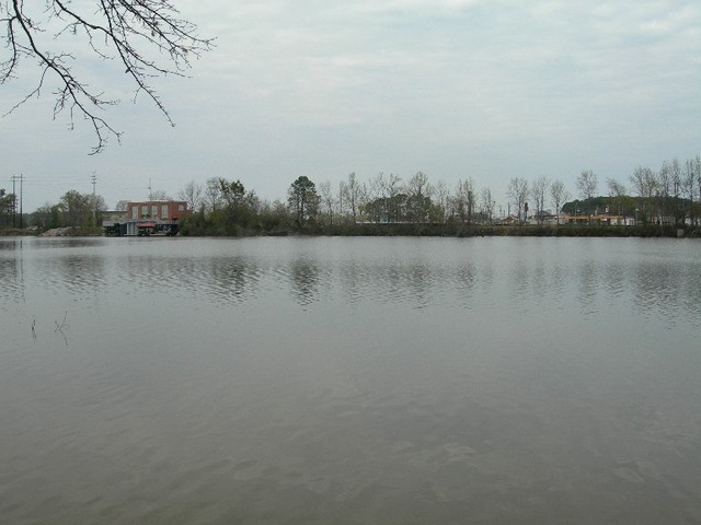 Looking southwest over the confluence point.