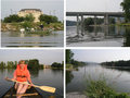 #5: Clockwise from the upper left, the closest hotel and put-in point, each within a half mile of the target, allow for a short paddle north to a cp, located in water over 16’ deep.