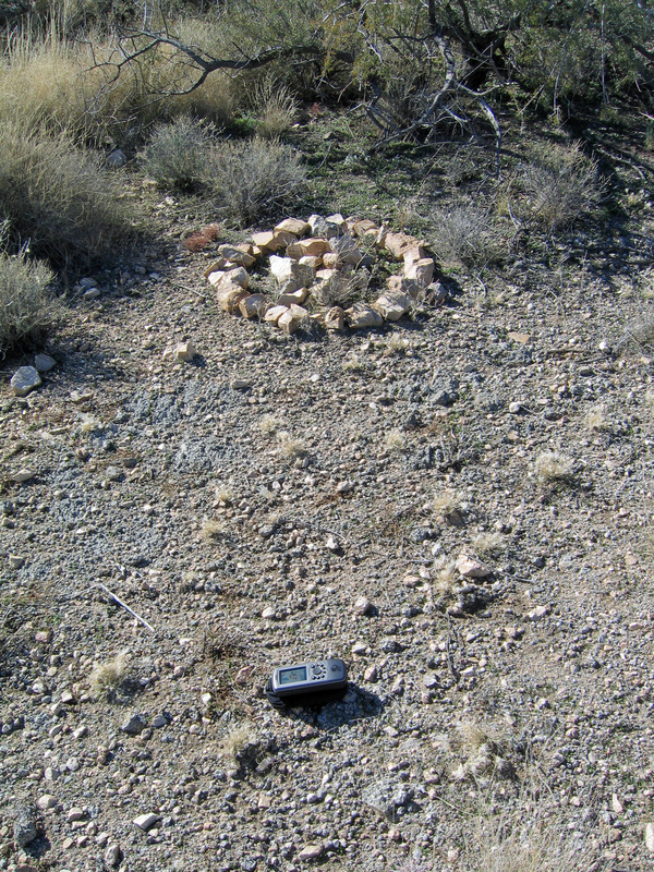 Immediate area around confluence