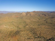 #9: View East, from 120m above the point