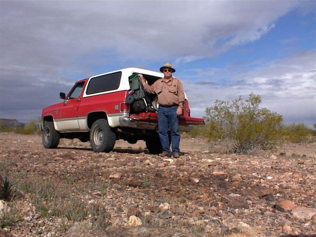 Heading into the desert - The adventure begins