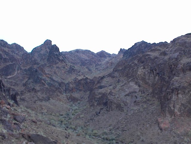 View to the north from the confluence