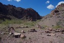 #8: Looking west towards the point from a makeshift campsite, 0.26 miles east of the point