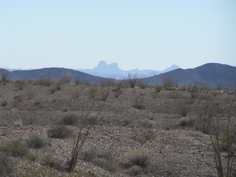 View to the south-southeast from the confluence.