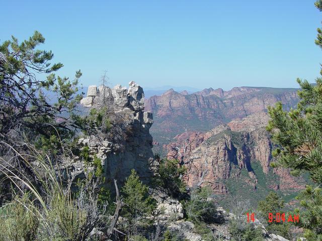 Looking SW from near the confluence.